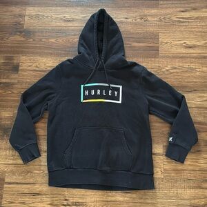 Large Hurley Hoodie. No stains, no wear and tear, still original black color